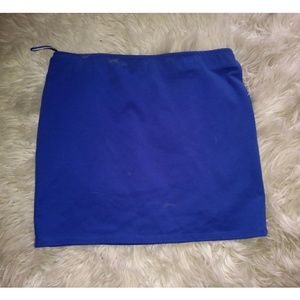 Blue Mini-Skirt